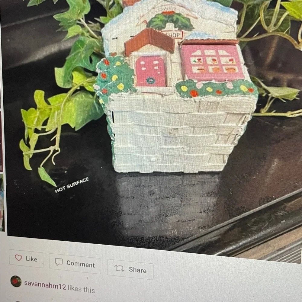 Flower Shop ivy basket arrangement